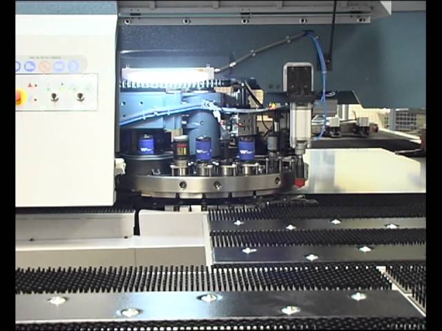 DURMA TP 123 Punch Press Machine / Loading - Unloading  - Tapping