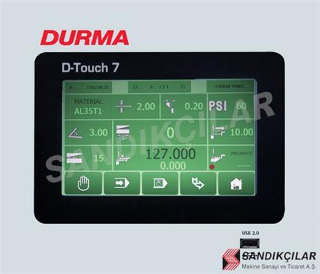 SBT SERİSİ GİYOTİN MAKAS - KONTROL UNİTESİ - D Touch 7